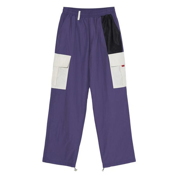 SIGNATURE LOGO STIRING PANTS [PURPLE]
