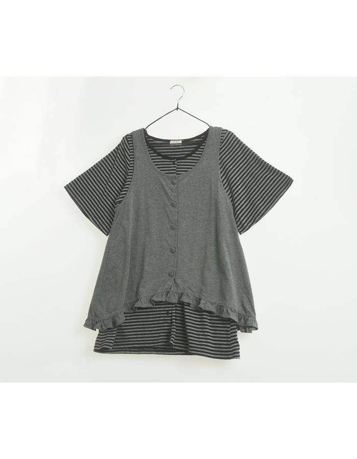 TINKS 레이어드 티셔츠 / WOMAN S