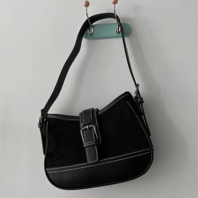 당일출고🚀 스웨이드 스티치 미니 호보백, 숄더백 - bag