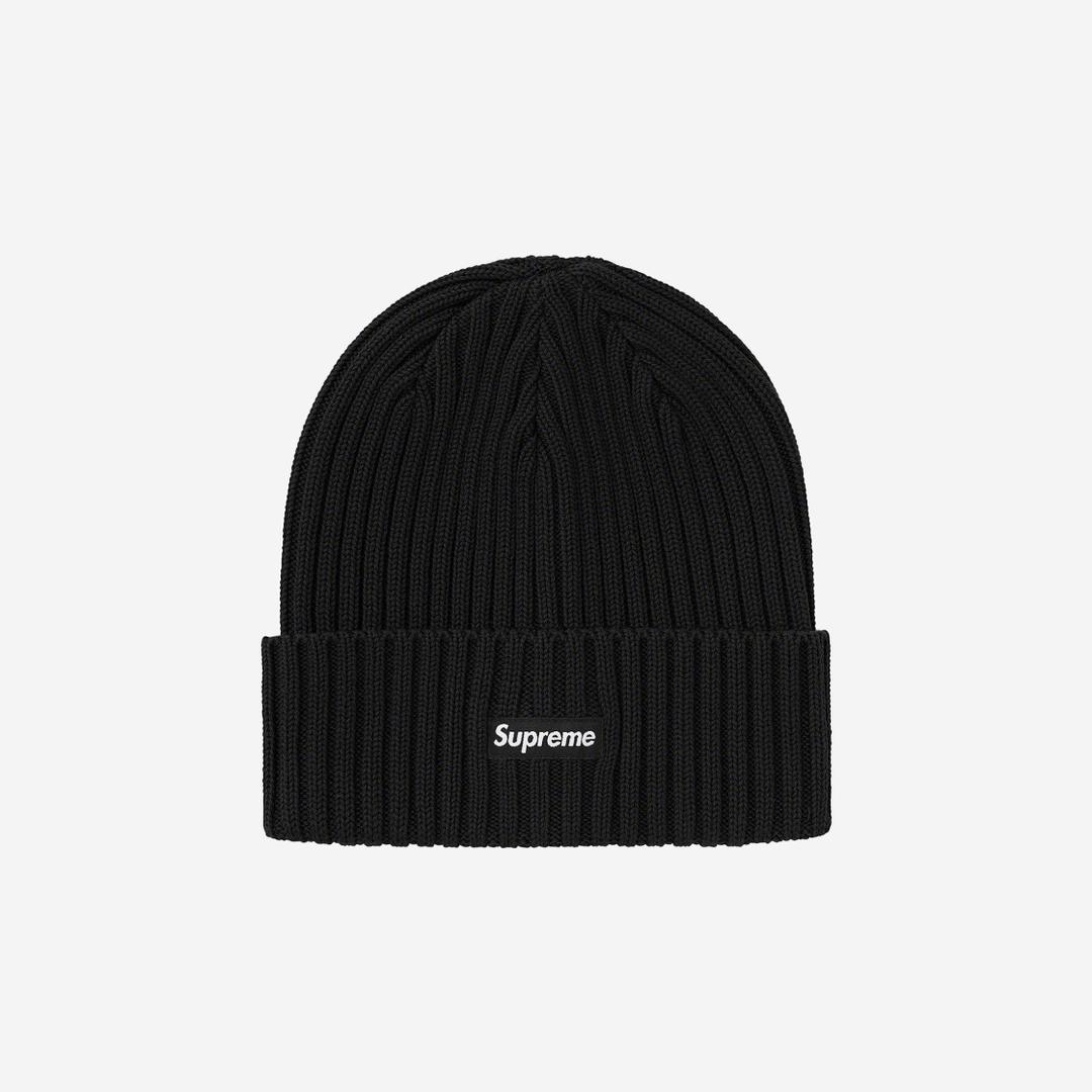 Supreme Overdyed Beanie Black