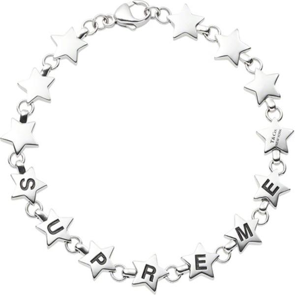 [해외] 슈프림 티파니 앤 코 스타 브레이스렛 Supreme Tiffany & Co Star Bracelet 21FW