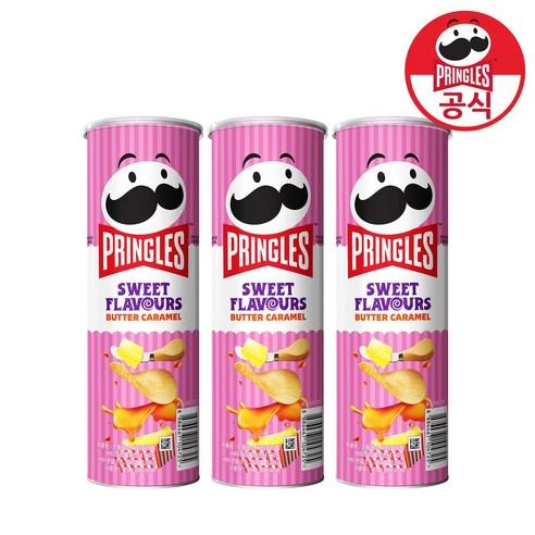 프링글스 버터카라멜, 110g, 3개 - 감자과자 | 쿠팡