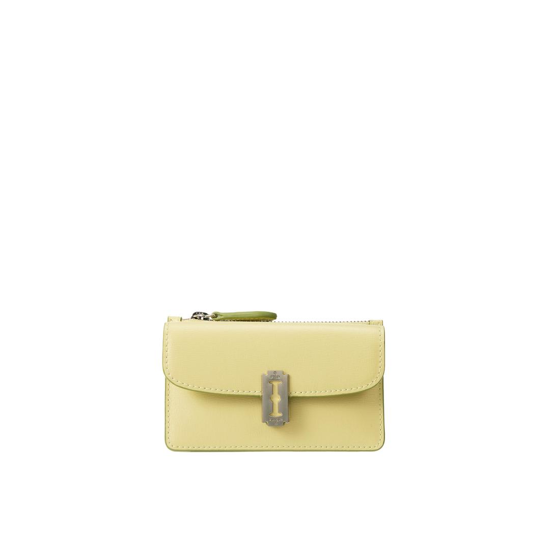 [아울렛] Occam Lune Zipper Card Wallet (오캄 룬 지퍼 카드지갑) Pistachio Green