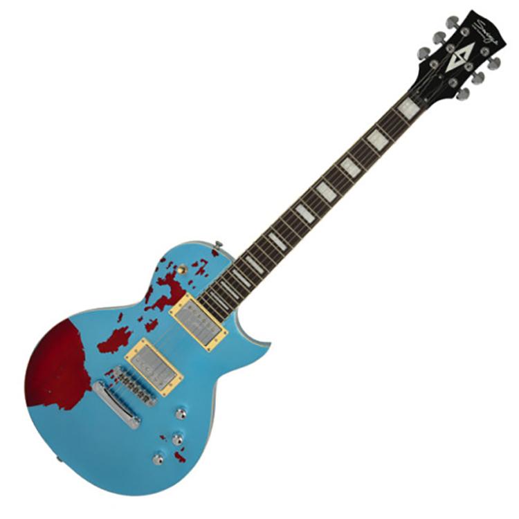 스윙기타 MLP-100R 일렉 기타 - Blue Cherry