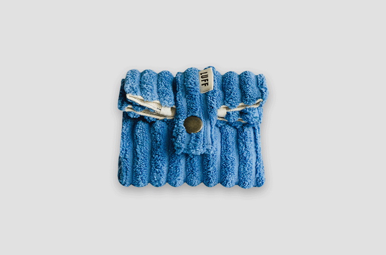 [LUFF] baby pocket - corduroy blue