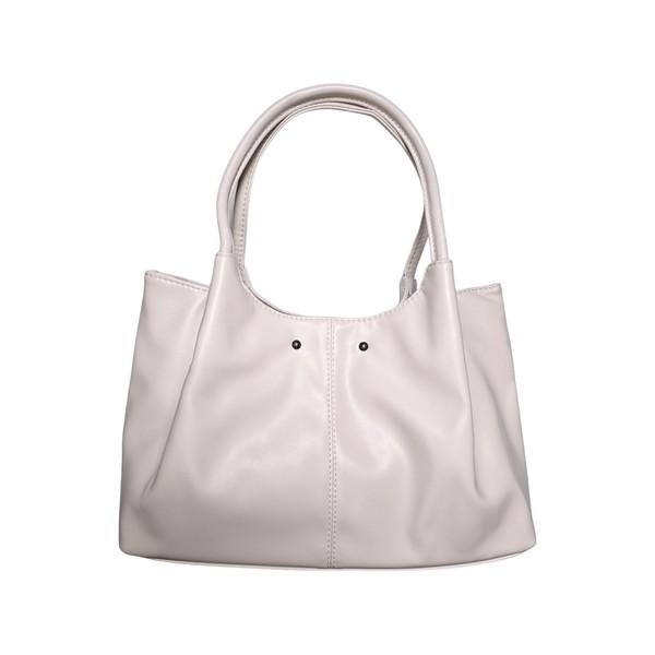 Vegan Leather Antique Dot Daily Shoulder Bag / Ivory