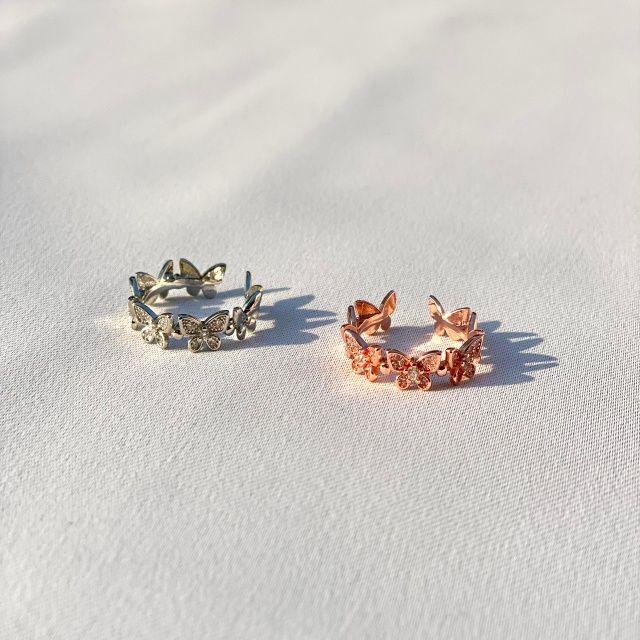 팔찌 증정 ❤️ [위안부 후원] 희망나비 기부반지 오픈링