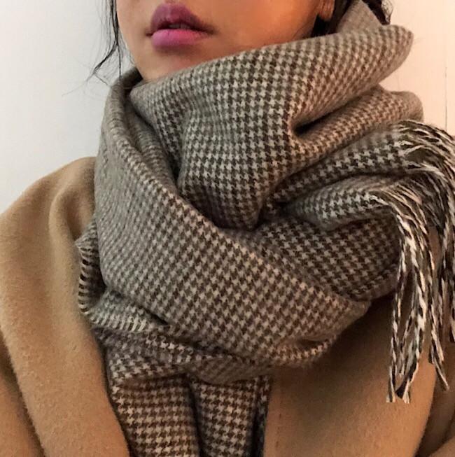 제비체크 수술 머플러(2color)