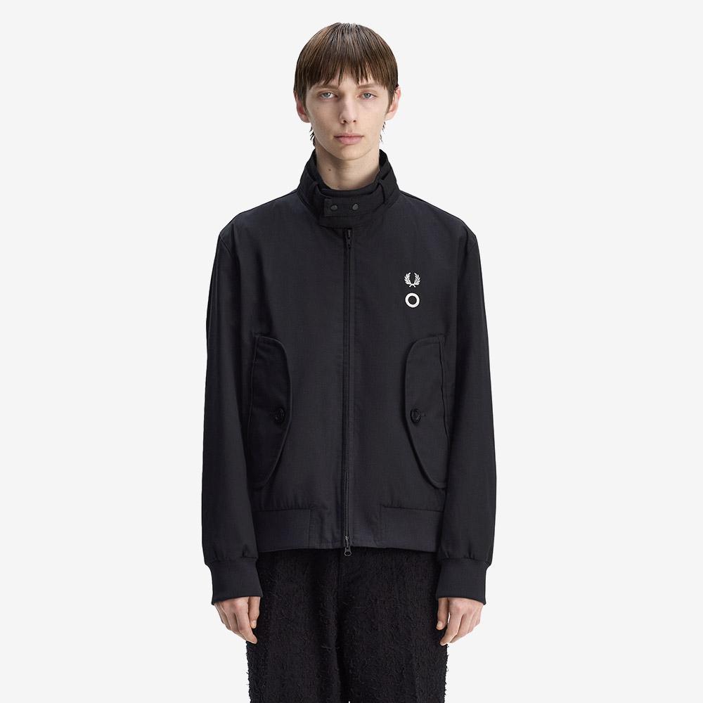 [Craig Green] 크레이그 그린 심플 해링턴 재킷 - 블랙 | 프레드페리