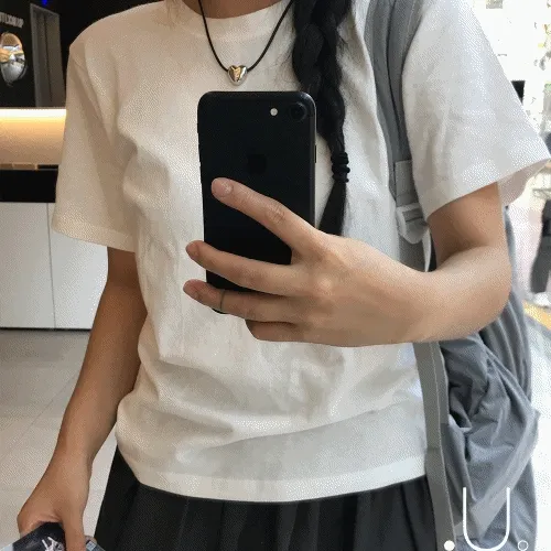 [1+1추가할인/13color🌈] 기본핏 반팔 이너티