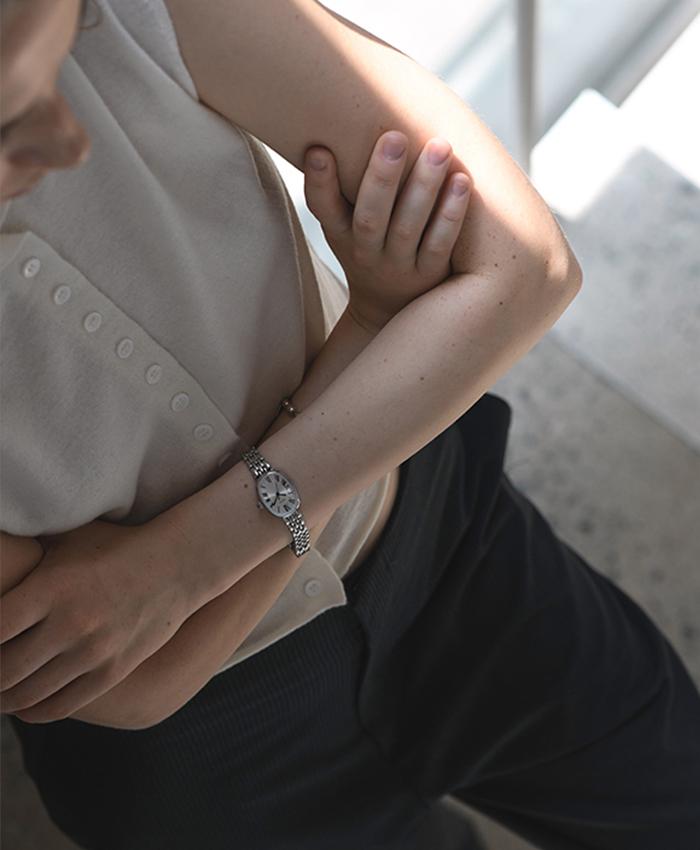 베흐트 [2차 리오더] Douze.02 / Tempo ronde watch (argent)