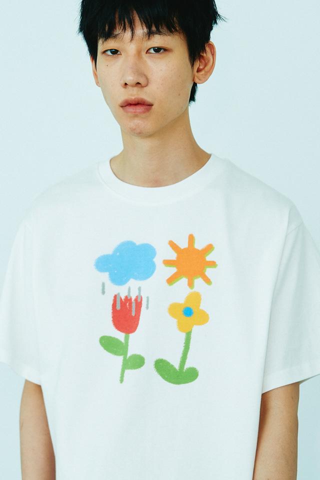 GOOD WEATHER T-SHIRTS WHITE