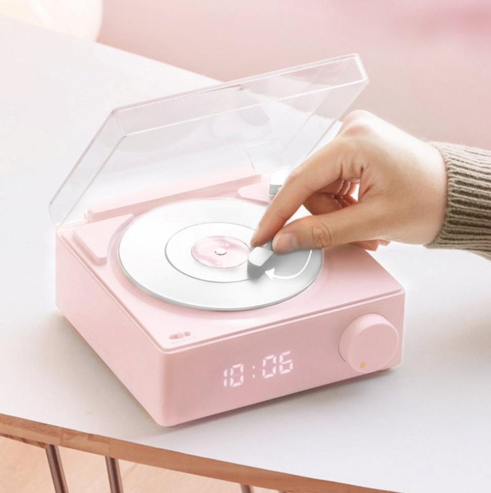 블루투스 스피커 LP 모양 스피커 씨디플레이어 시디플레이어 산리오 스피커