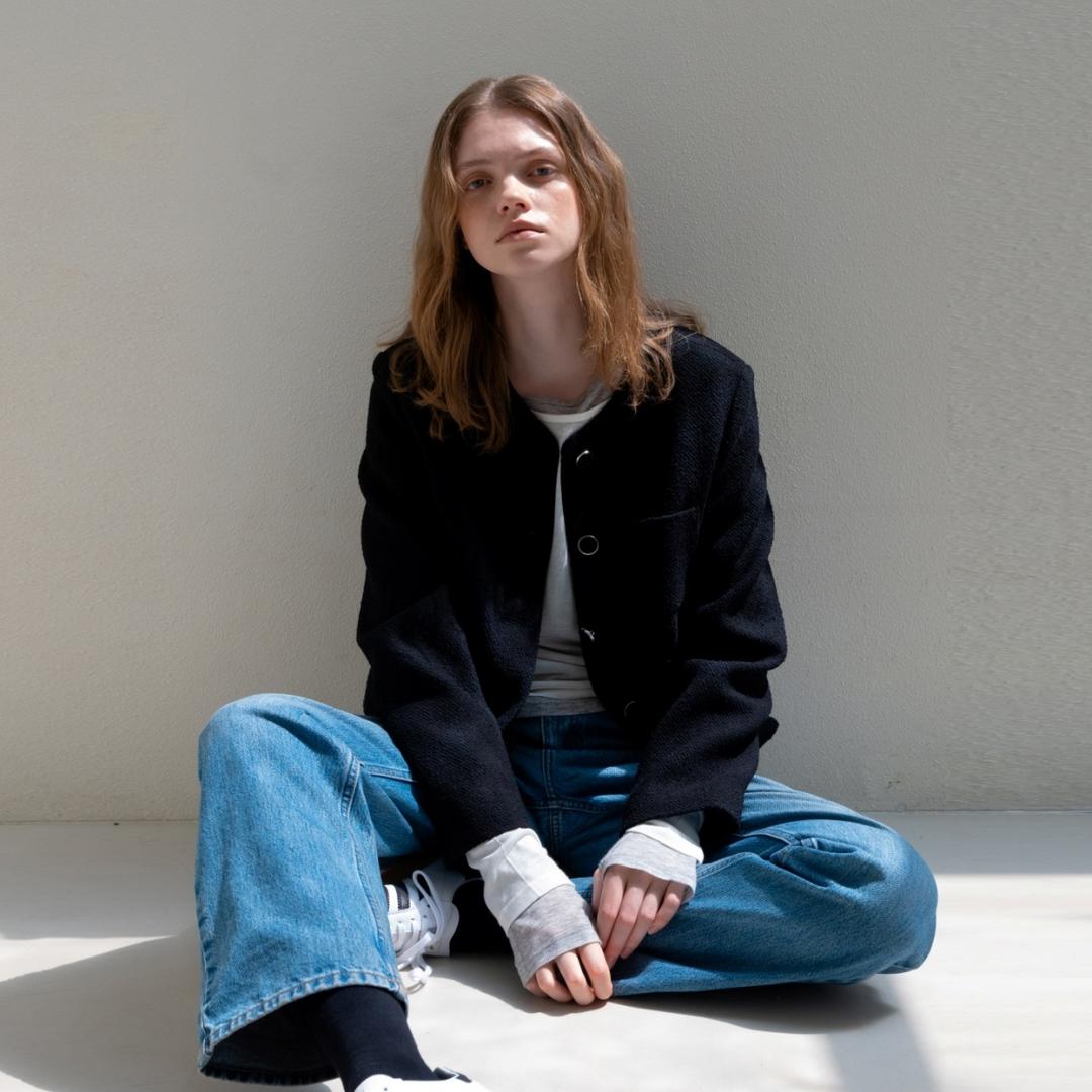 [5차 재입고] CLASSIC WOOL TWEED JACKET BLACK