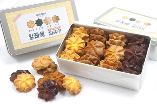 🍪부드러운 버터쿠키🍪틴케이스 쿠키 선물 답례품  [원산지:작품정보참조]