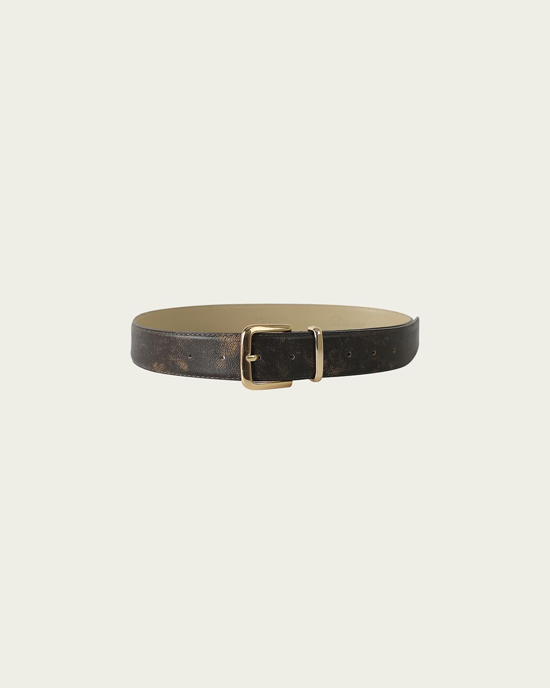 Brent leather Belt - Brown