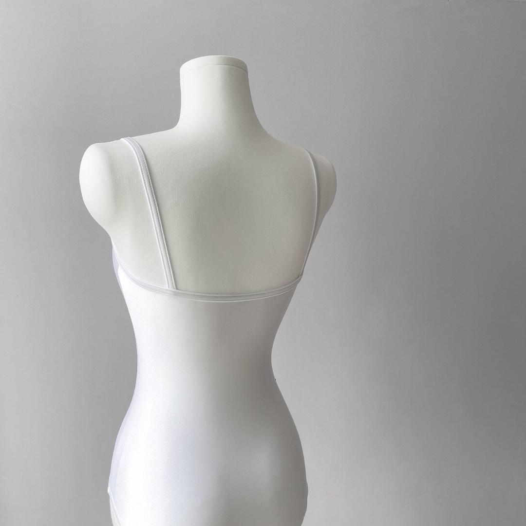 Leotard ; Camellia Wedding white