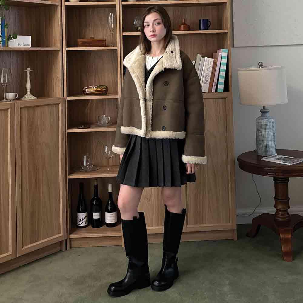 Solitude mustang jacket (khaki)