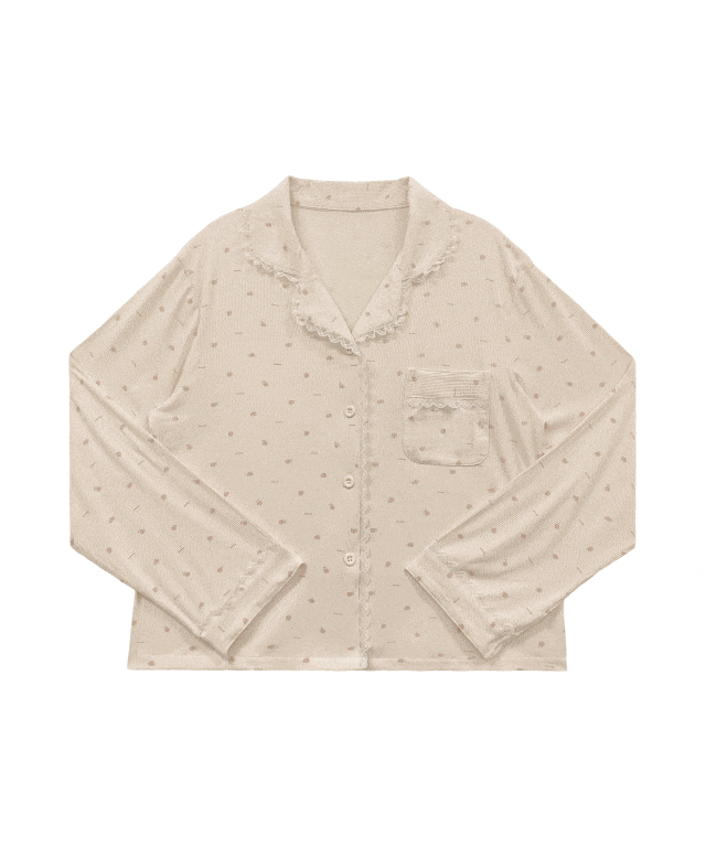 mingo pajama set - beige