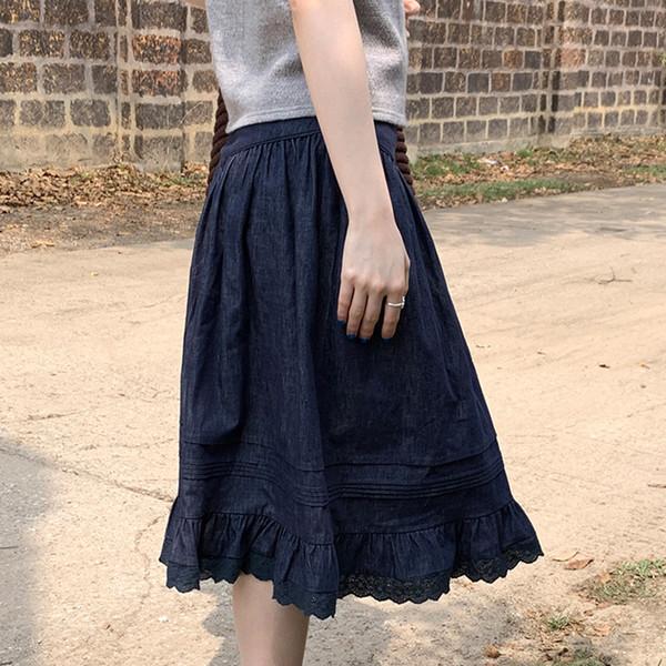 Bubu Frill Half Skirt