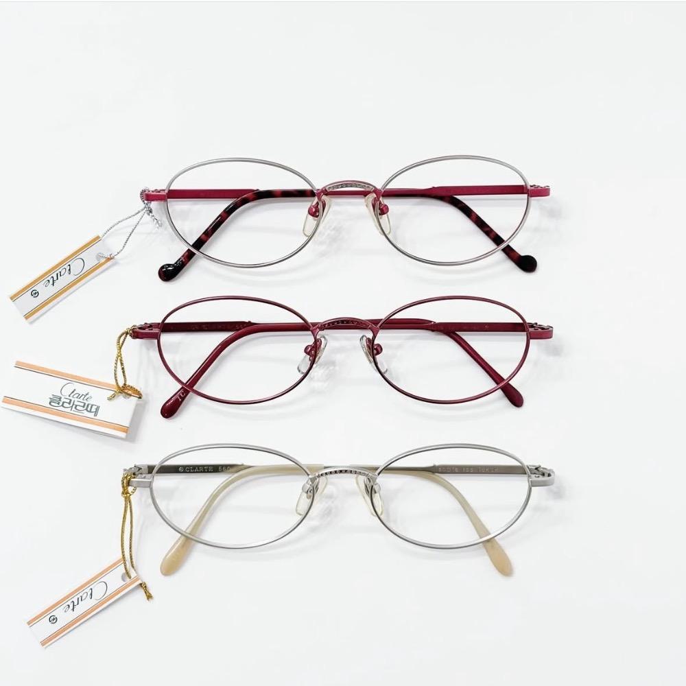 CLARTE round oval glasses