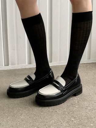 LENA Chunky platform loafer - 5color 4cm 청키 워커 플랫폼 로퍼
