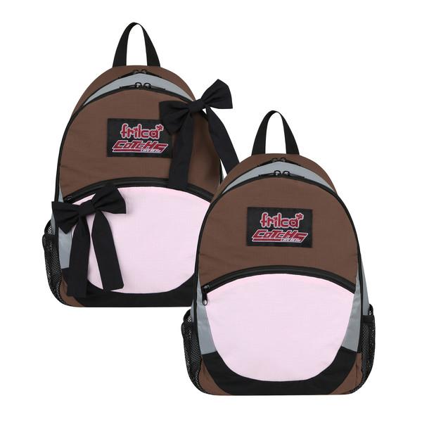 [COTCHS x FRILCA] WITH FRIENDS BACKPACK (BROWN) (20일 순차발송)