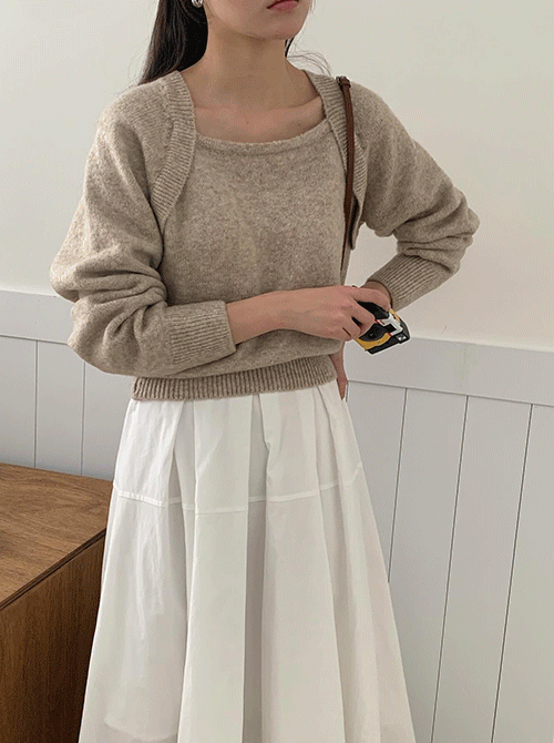 라온 볼레로 니트 (nt)