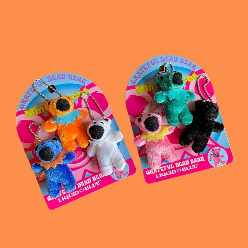 [Grateful Dead Bear]  Mini Mascot Keychain 2 Types