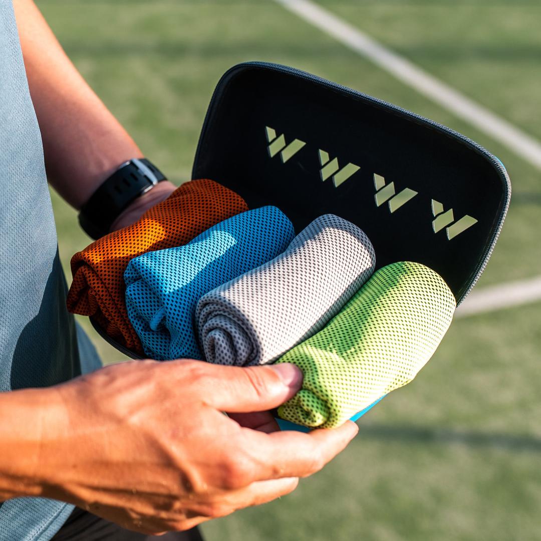 쿨링타월 4IN1 습식 극세사 EVA케이스 4개입 세트