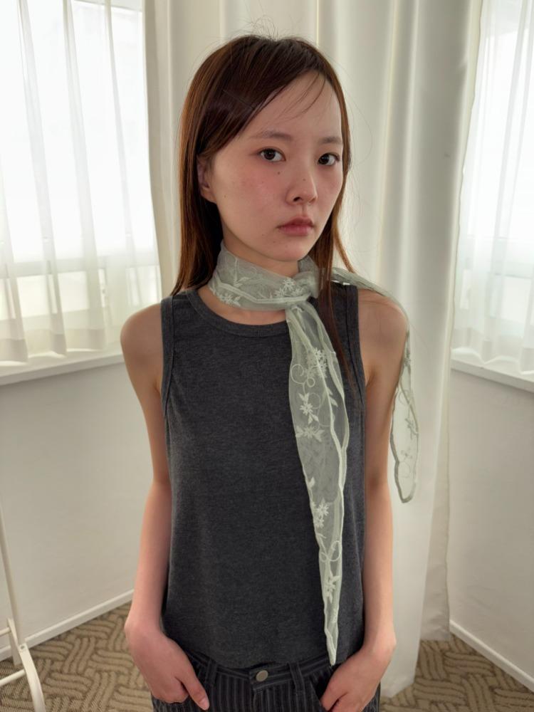 로망 메쉬 스카프 (2c)