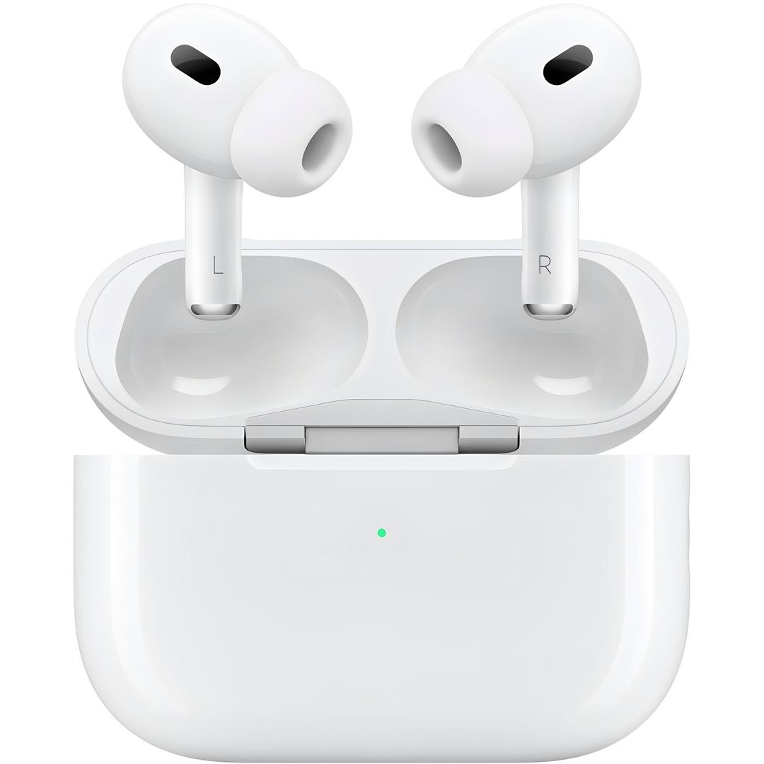 Apple 2023 에어팟 프로 2세대 USB-C 블루투스 이어폰, 화이트, MTJV3KH/A