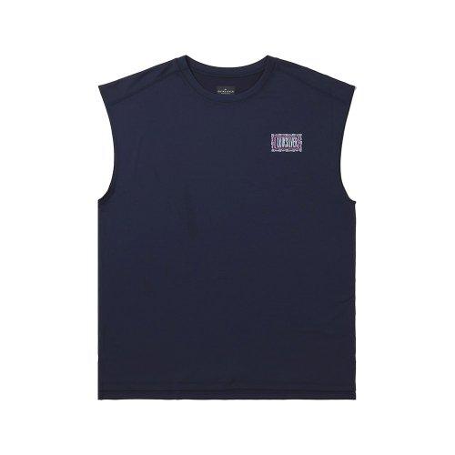 일렉트릭 필 머슬 민소매 래쉬가드 NVY