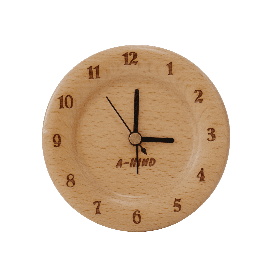 Wood Clock (Round)