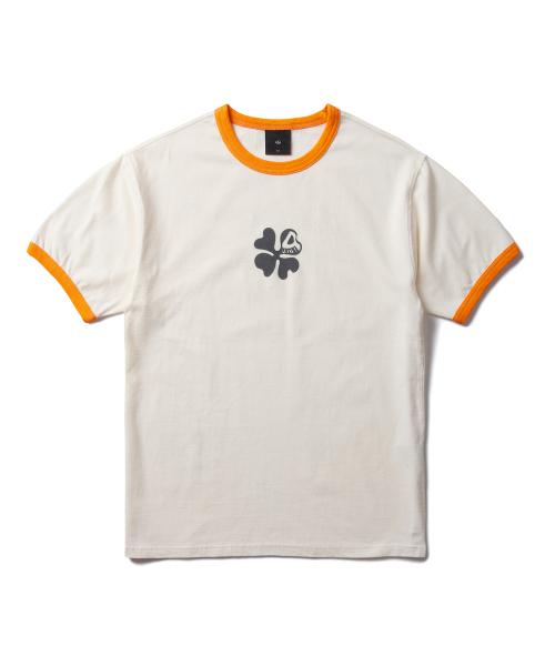 CLOVER RINGER TEE (CREAM)