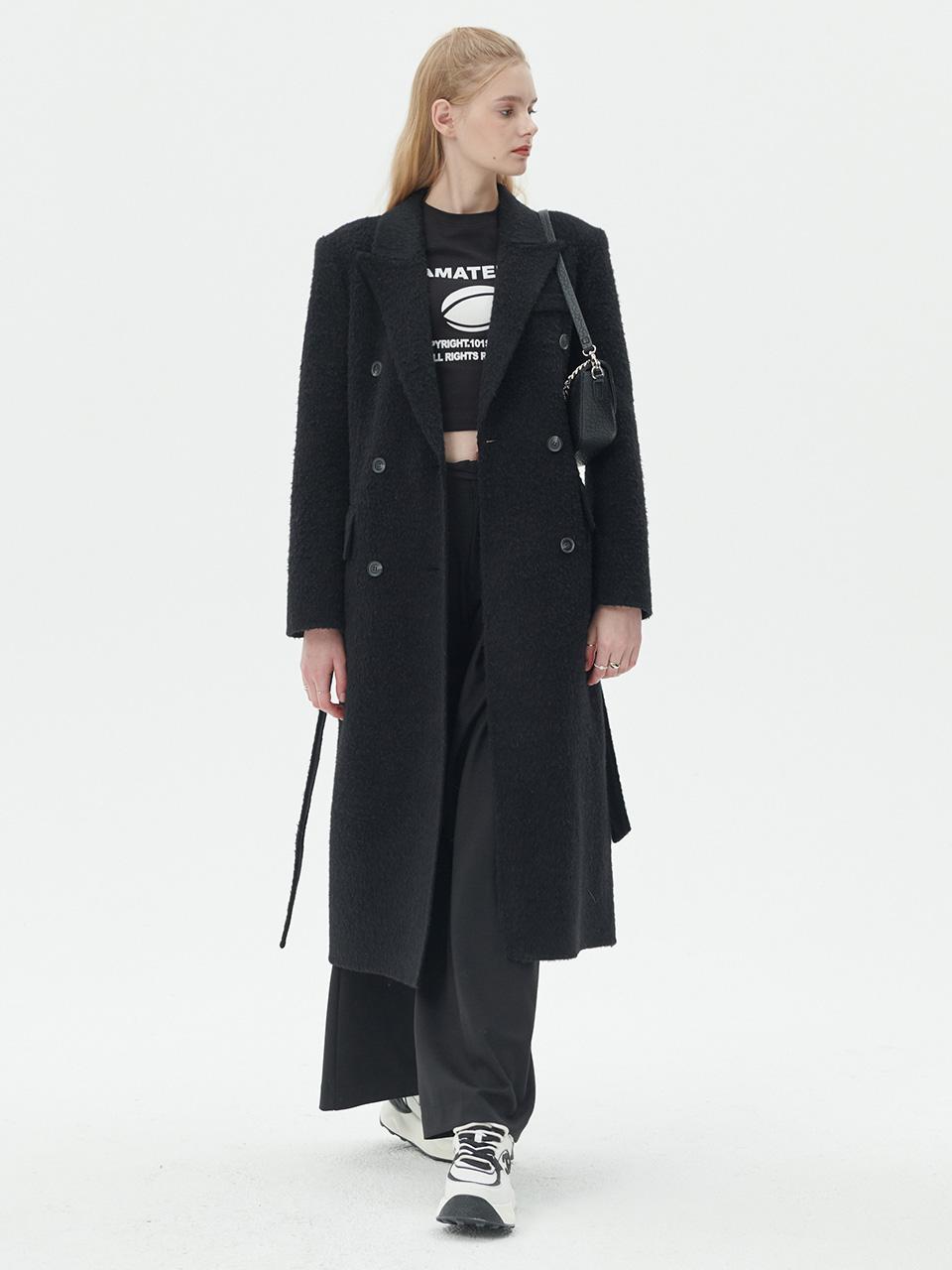 [70%]Handmade Suri Alpaca Coat_[Navy]