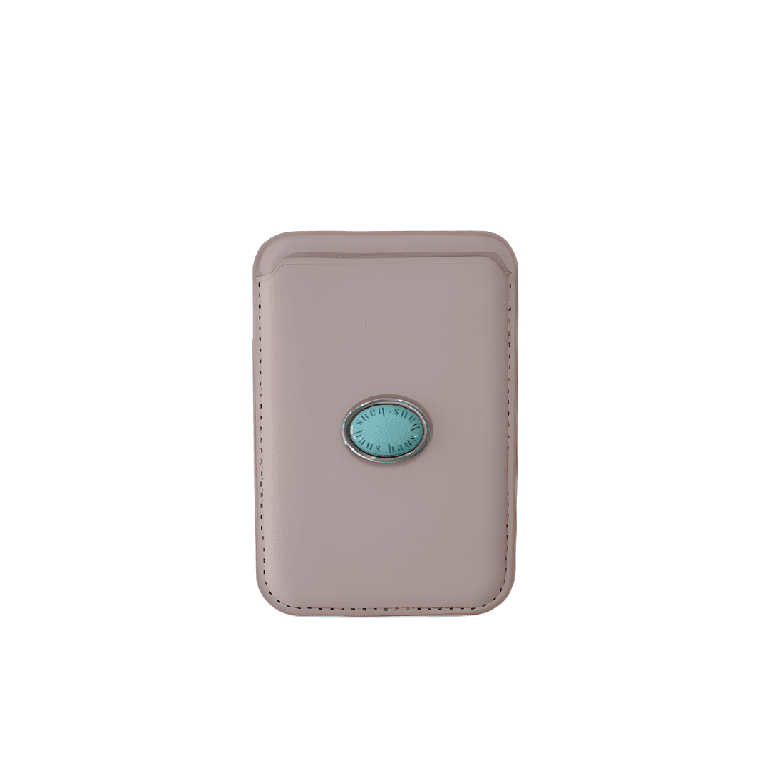 하어스 pink mint card pocket