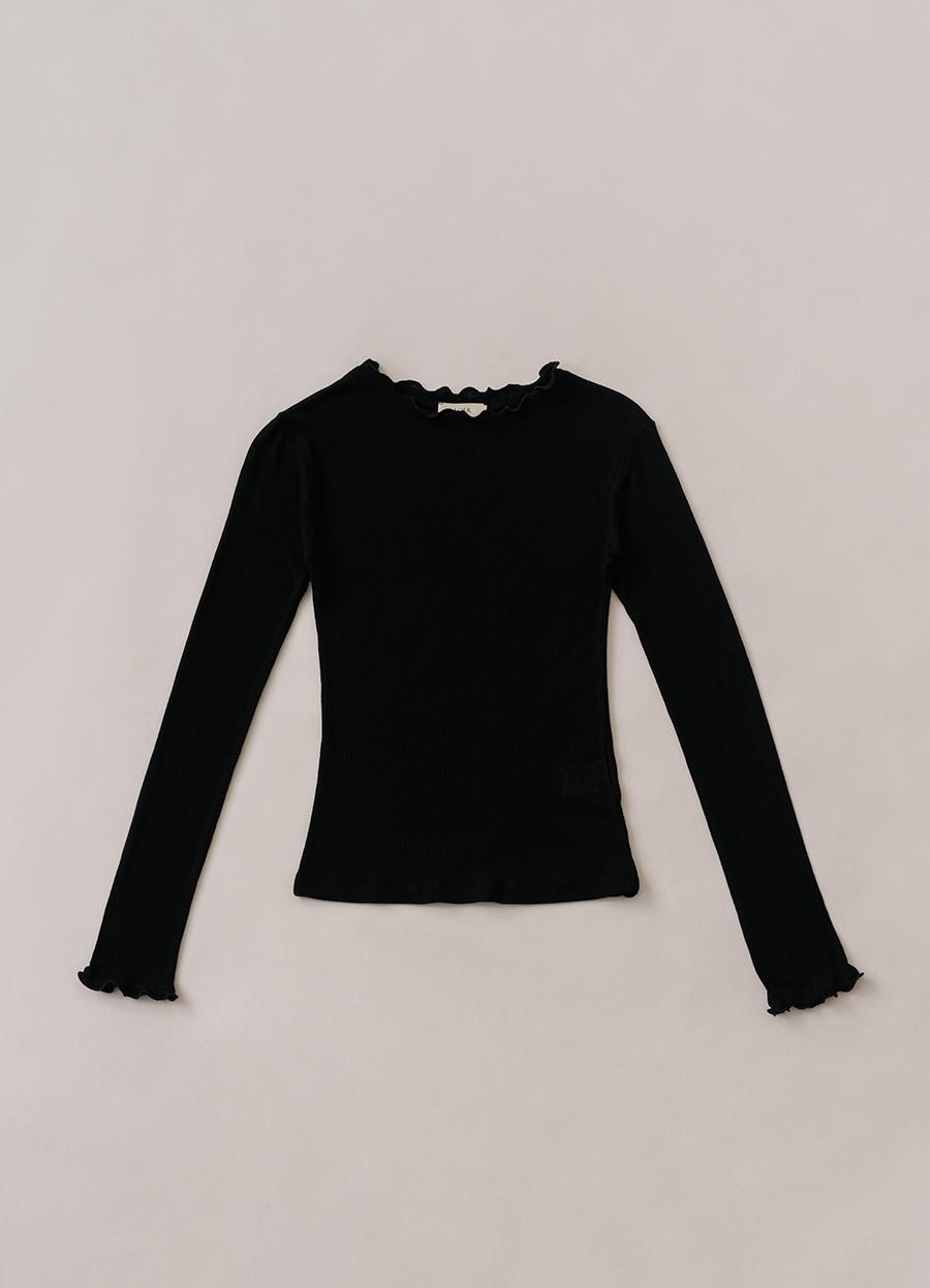Layered t-shirt (Black)