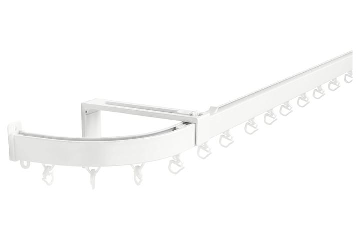 비드가 커튼레일세트 벽고정형(140cm+코너/2P+후크)