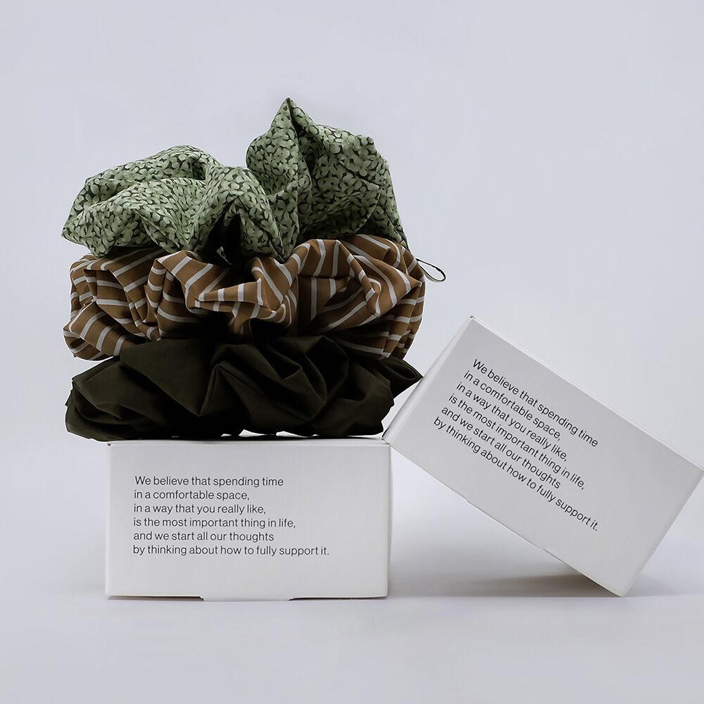 Doughnut Scrunchie 03 (Set of 3)