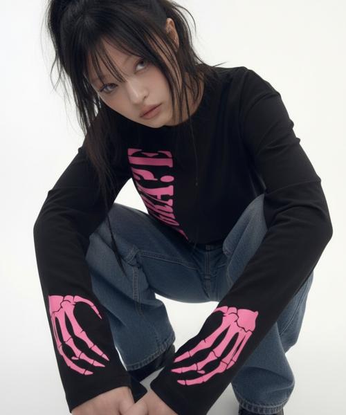 [UNISEX]GRAEGRAVE 롱슬리브 티셔츠_3COLOR