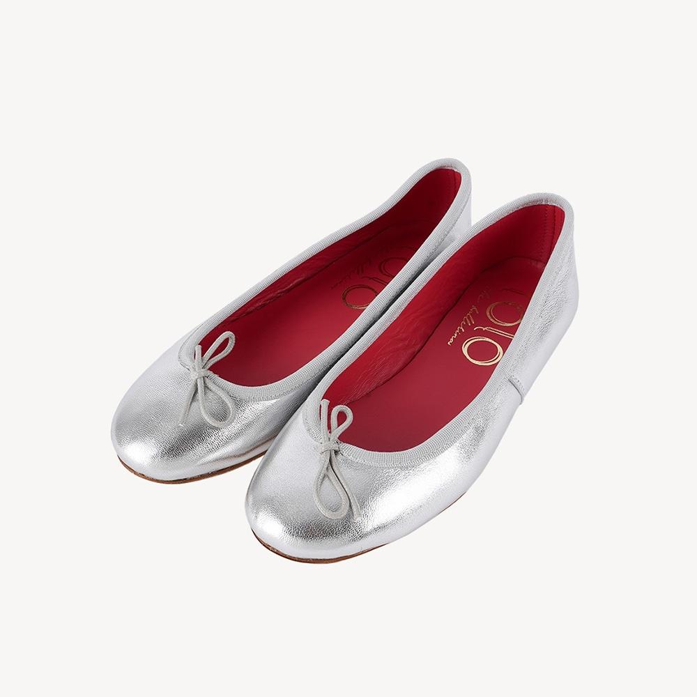 LOLO BALLERINA 카프리 발레리나 Laminato Argento