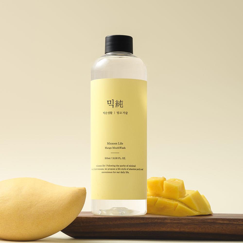 믹순생활 마일드 가글(망고향) 500ml