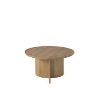 아우로라 원형 사이드테이블 700_오크아이보리