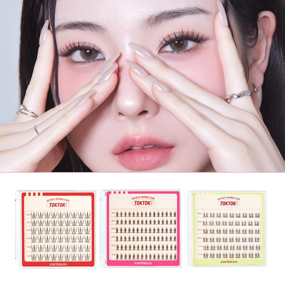 [1+1+집게] 톡톡하라 노글루 속눈썹 (+프로 핏 트위저 증정)