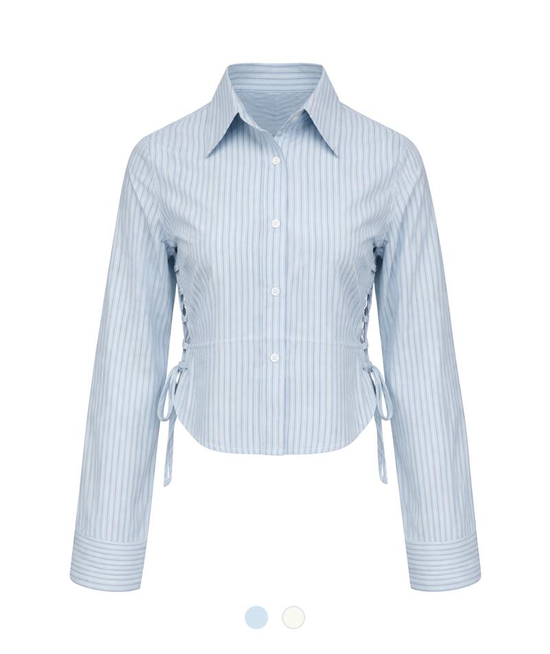 소피 스트라이프 셔링 셔츠