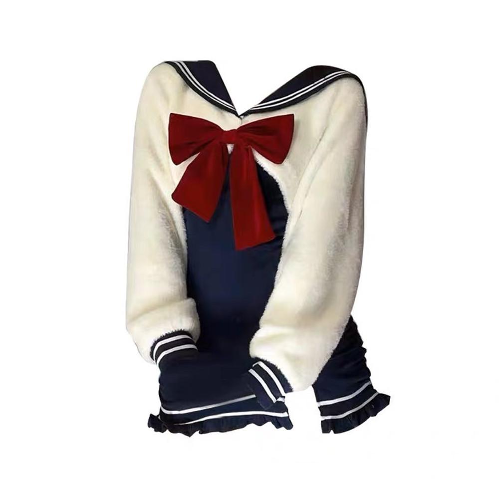 양산형 세일러 투피스 세트