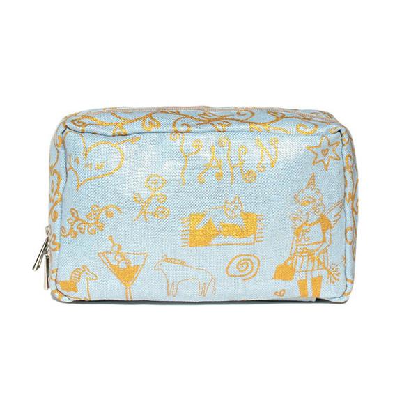 (YAHN) Fairy Pouch Bag Blue