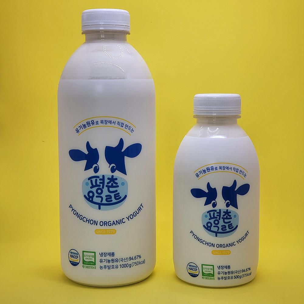 유기농 평촌 요구르트 요거트 대용량 (세뚜리꾸러미)