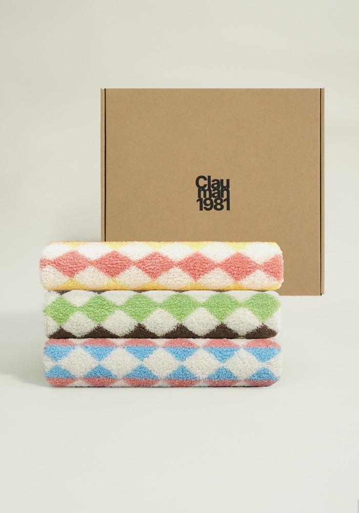 [3P] 클라우망1981 익스클루시브 에디션 타월- 아가일